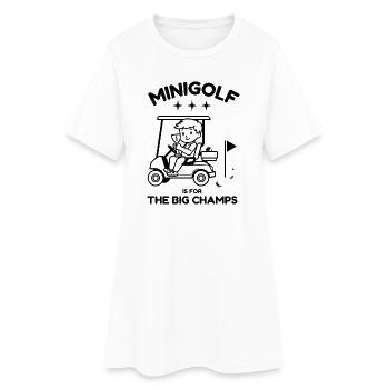 -golf pour enfants - Robe T-shirt Femme - blanc - Devant