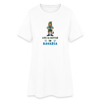 Lion bavarois - Robe T-shirt Femme - blanc - Devant