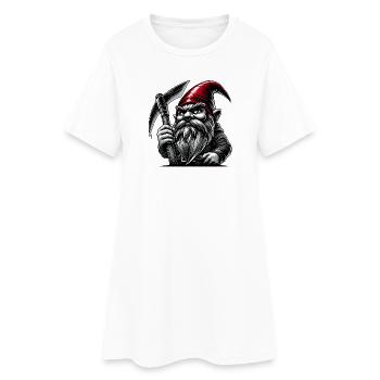 Tous les nains ne sont pas gentils - Robe T-shirt Femme - blanc - Devant