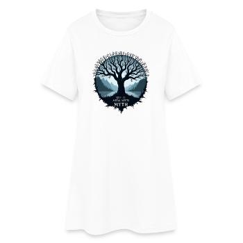 Quand le métal rencontre le mythe ! - Robe T-shirt Femme - blanc - Devant