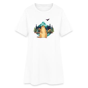 Marmot - Women’s T-Shirt Dress - white - Front