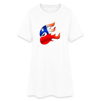 Drapeau du Chili - Chili - Ninja - Robe T-shirt Femme - blanc - Devant
