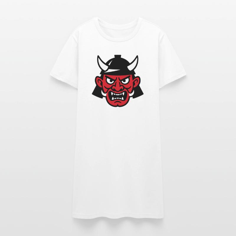 Samurai Devil Women’s T-Shirt Dress