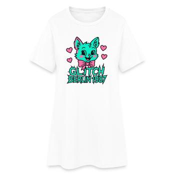 Glitch, Berlin 1987 - Robe T-shirt Femme - blanc - Devant
