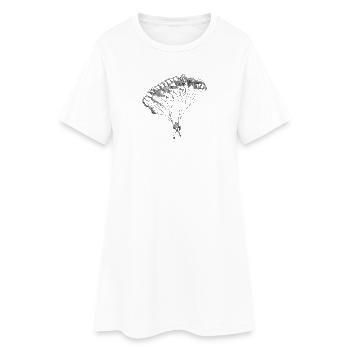Parachute - Robe T-shirt Femme - blanc - Devant