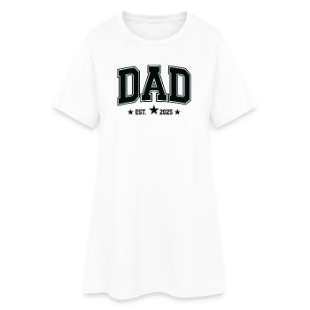 Patriotic Design for Unique Father - Women’s T-Shirt Dress - white - Front