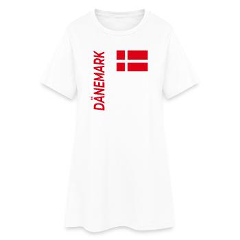 Copenhague - Robe T-shirt Femme - blanc - Devant