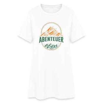 L’aventure des retraités 2026 commence maintenant Cadeau - Robe T-shirt Femme - blanc - Devant