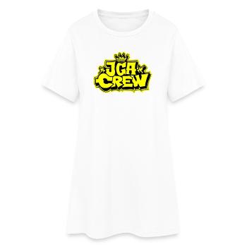 Enterrement de vie de garçon Jga Crew - Robe T-shirt Femme - blanc - Devant