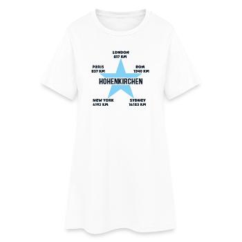 Hohenkirchen Ostsee Urlaub Ferien Mecklenburg - Frauen T-Shirt-Kleid - Weiß - Vorne
