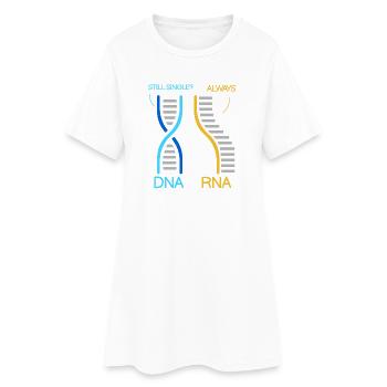 Biology Teacher Biologist Microbiology Biologist - Women’s T-Shirt Dress - white - Front