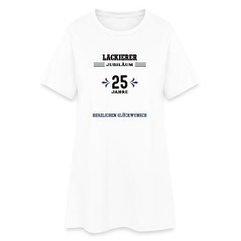 Painter 25th Anniversary 25th Anniversary - Women’s T-Shirt Dress - white - Front