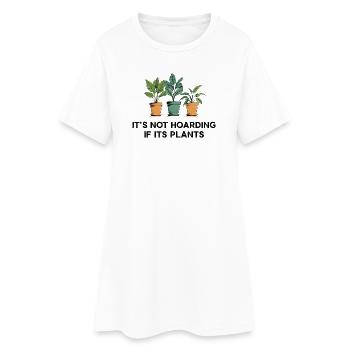 Ne pas accumuler s’il s’agit de plantes - Robe T-shirt Femme - blanc - Devant