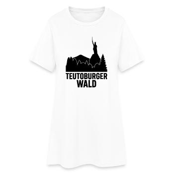 Forêt de Teutoburg - Robe T-shirt Femme - blanc - Devant