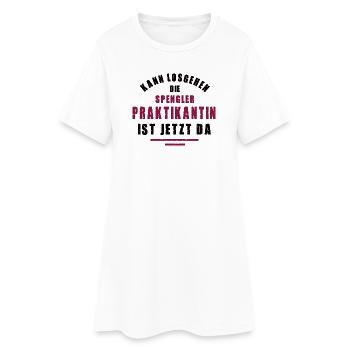Intern Tinsmith Internship Tinsmith - Women’s T-Shirt Dress - white - Front