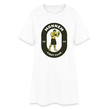 Mannheim Boxing Club Emblème de Boxe Vintage 68 - Robe T-shirt Femme - blanc - Devant