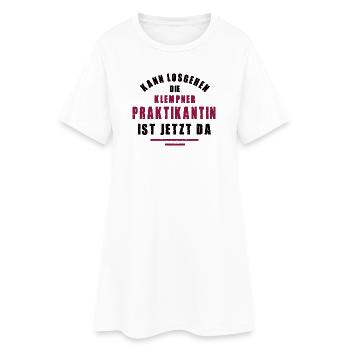 Intern Plumber Internship Plumbing - Women’s T-Shirt Dress - white - Front