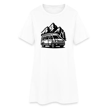 Vanlife - Women’s T-Shirt Dress - white - Front