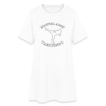 Taekwondo - Women’s T-Shirt Dress - white - Front