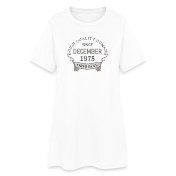 Since_December_1975 - Robe T-shirt Femme - blanc - Devant