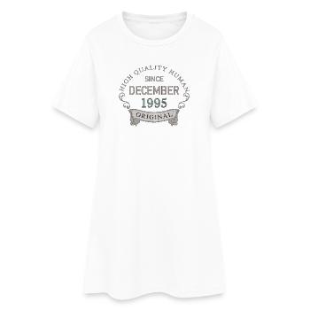 Since_December_1995 - Robe T-shirt Femme - blanc - Devant