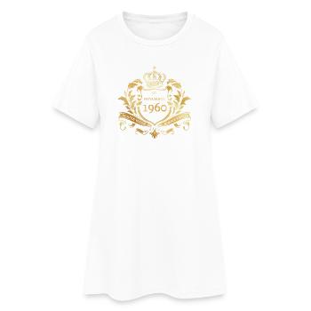 65. Geburtstag Semper Verum - Création 11/1960 - Robe T-shirt Femme - blanc - Devant