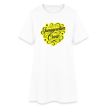 Équipage Bachelor - Robe T-shirt Femme - blanc - Devant