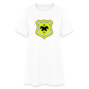 Chevaux - Robe T-shirt Femme - blanc - Devant