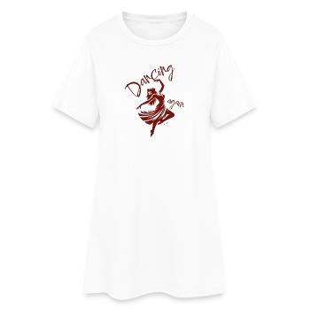 💃Danser à nouveau inspiré par le Psaume 30:11 - Robe T-shirt Femme - blanc - Devant