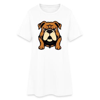 Drôle de Bulldogs T-shirt cadeau - Robe T-shirt Femme - blanc - Devant