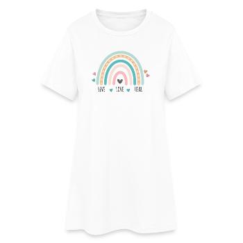 Cadeaux pour infirmières physiothérapeutes thérapeutes Médecins - Robe T-shirt Femme - blanc - Devant