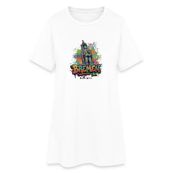 Bremer Roland – Gardien de la liberté - Robe T-shirt Femme - blanc - Devant