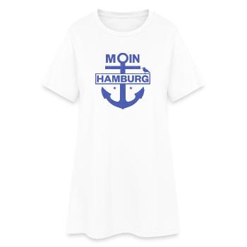 Moin Hamburg - Women’s T-Shirt Dress - white - Front