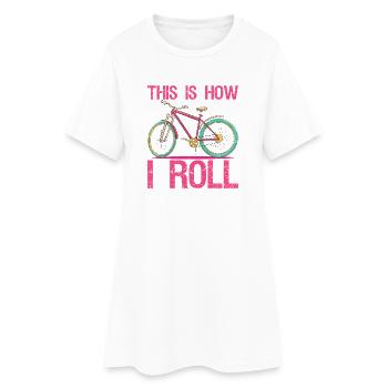 C’est comme ça que je roule un T-shirt Vélo de cyclisme drôle - Robe T-shirt Femme - blanc - Devant
