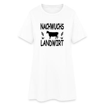 Cultivateur - Robe T-shirt Femme - blanc - Devant