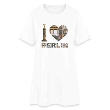 I Love Berlin – Urban Architecture - Women’s T-Shirt Dress - white - Front