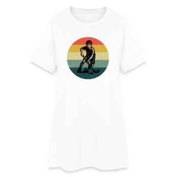 Floorball perfect for every floorball - Women’s T-Shirt Dress - white - Front