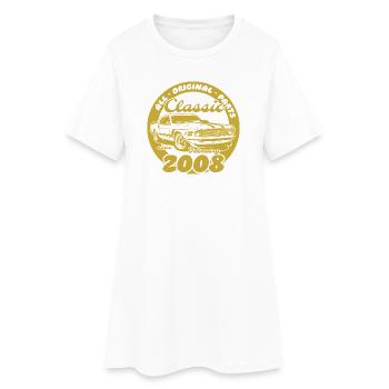 18e anniversaire - Classic Musclecar 02/2008 - Robe T-shirt Femme - blanc - Devant