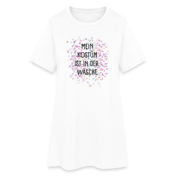 Mon costume est dans la buanderie - costume de carnaval - Robe T-shirt Femme - blanc - Devant