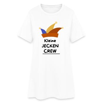 Little Jecken Crew – Conception familiale de Carnaval - Robe T-shirt Femme - blanc - Devant