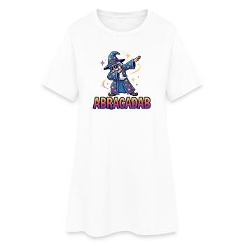 Abracadab Wizard Fantasy Meme - Robe T-shirt Femme - blanc - Devant