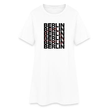 BERLIN UMRISS, DIT IS BERLIN - Robe T-shirt Femme - blanc - Devant