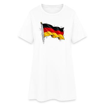 German flag - Women’s T-Shirt Dress - white - Front