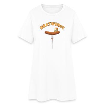 Bratwurst - Women’s T-Shirt Dress - white - Front