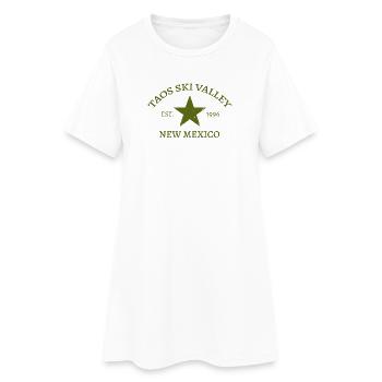 Taos Ski Valley - New Mexico - USA - America - Women’s T-Shirt Dress - white - Front