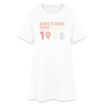 Retro 1996 – Awesome Since 1996 - Women’s T-Shirt Dress - white - Front