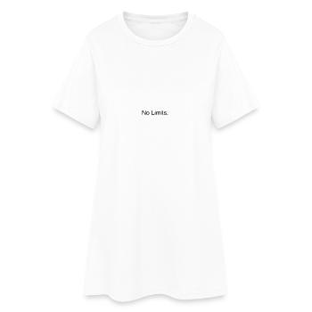 No Limits. - Women’s T-Shirt Dress - white - Front