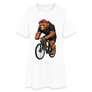 Vélo de route Vélo Vélo Sport Vélo VTT - Robe T-shirt Femme - blanc - Devant