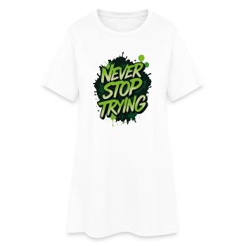 Artistic cycling, artistic cycling, indoor cycling - Women’s T-Shirt Dress - white - Front