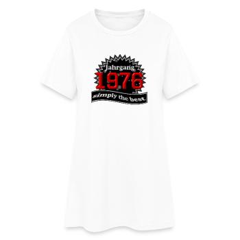 Vintage 1976 – Simply the Best - Women’s T-Shirt Dress - white - Front